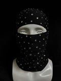 Black fully handcrafted diamond-studded collar