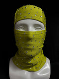Green handcrafted diamond-stamped head cover